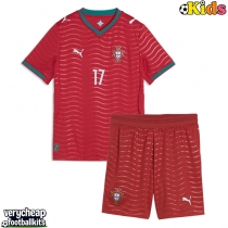 Portugal Rafael Leao #17 Replica Home Minikit World Cup 2026 Short Sleeve (+ pants)